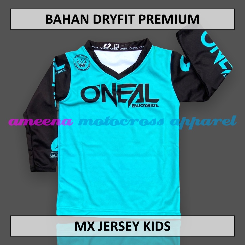 Jersey Cross Anak - Jersey Trail Anak - Jersey Premium Dryfit - Jersey Motocross - Jersey Trabas Anak - Jersey Adventure - ON008