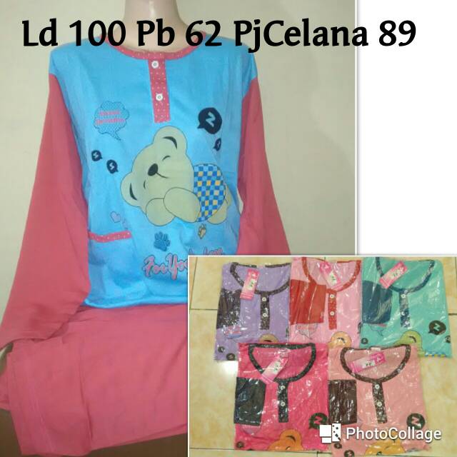 Baby Doll Lengan panjang celana panjang