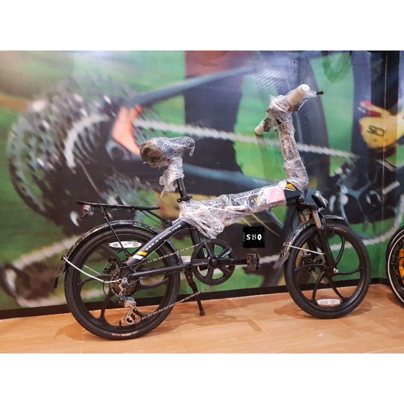 Folding EBike Uwinfly Petra