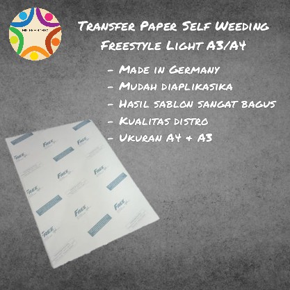 

Transfer Paper Freestyle Light A4