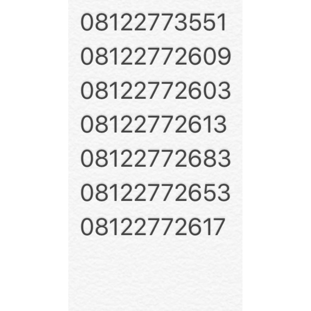 Hits Perdana Simpati 11 Digit