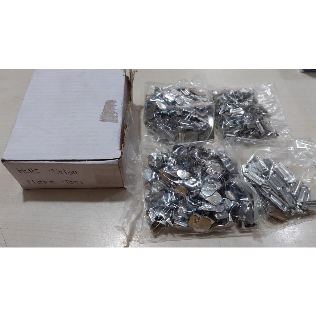 Kancing Hak Talon HAKATORI - kancing Hak Celana Rok - Hak Tanam - Isi 1 Gross