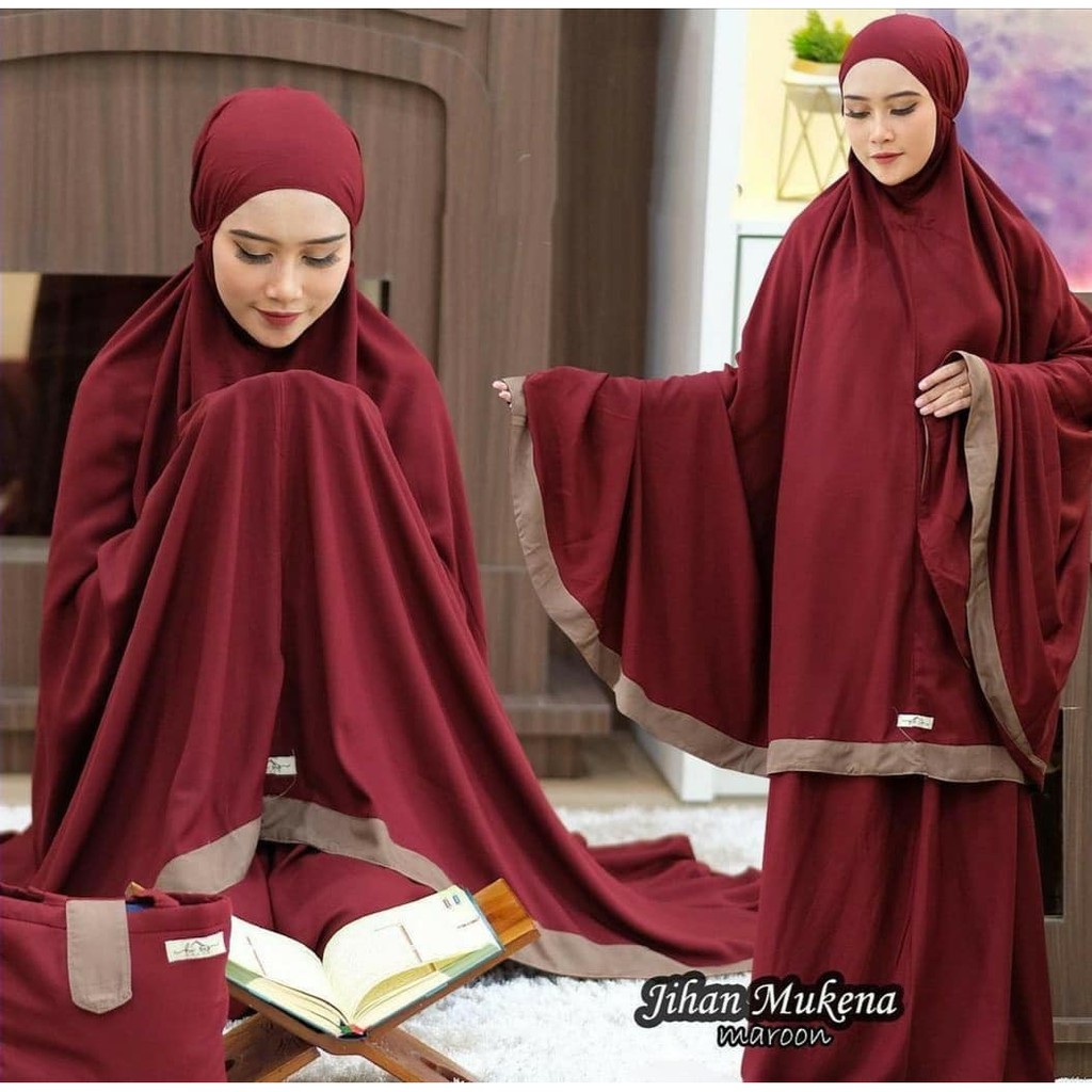 Jihan Mukena - Mukena dewasa - Mukena dewasa terbaru 2021 adem - Mukena dewasa murah meriah