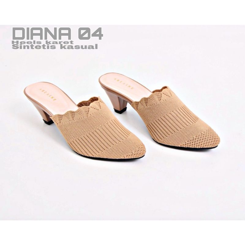 Denisa Diana 04 sandal wanita heels rajut