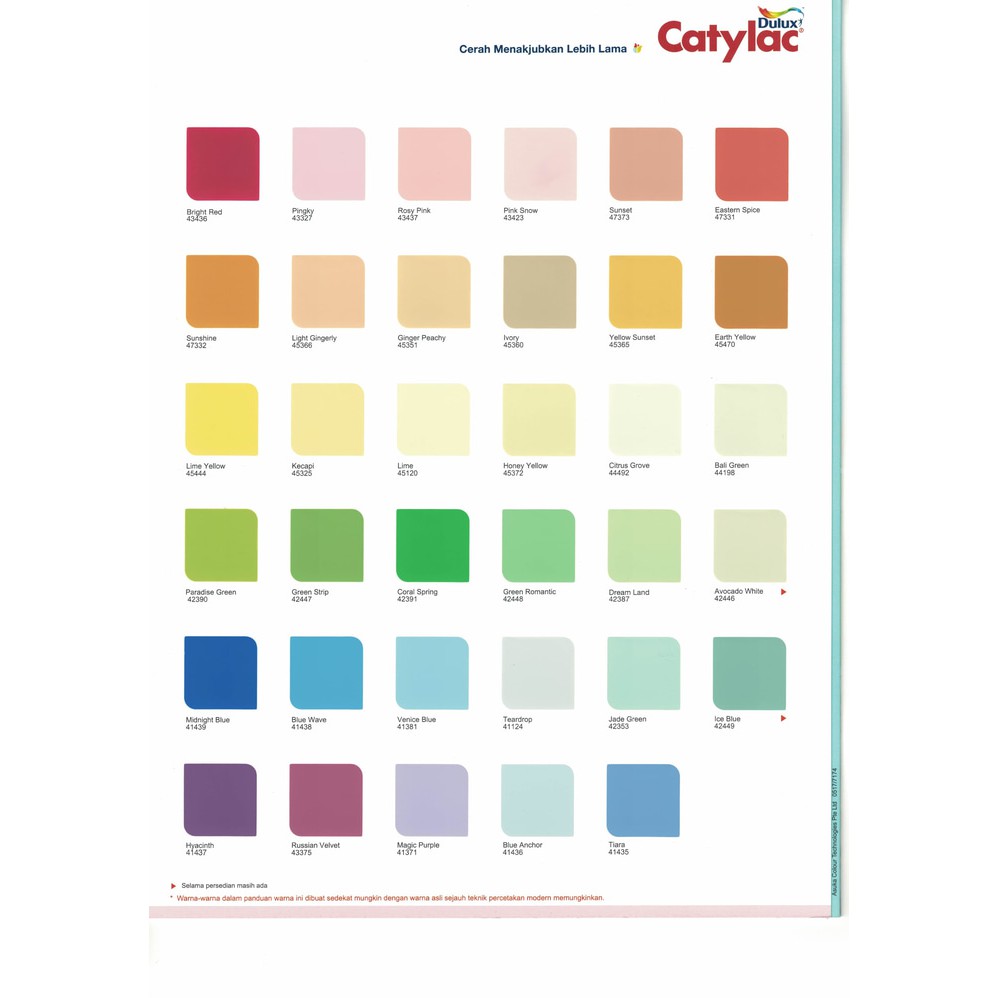 Dulux Catylac Interior Galon 5 Kg