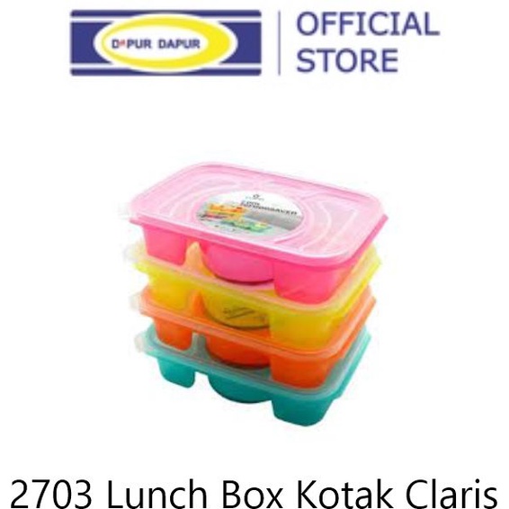 2703 Lunch Box Kotak Claris