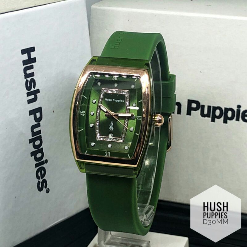 JAM TANGAN WANITA HUSH PUPPIES MODEL PERSEGI