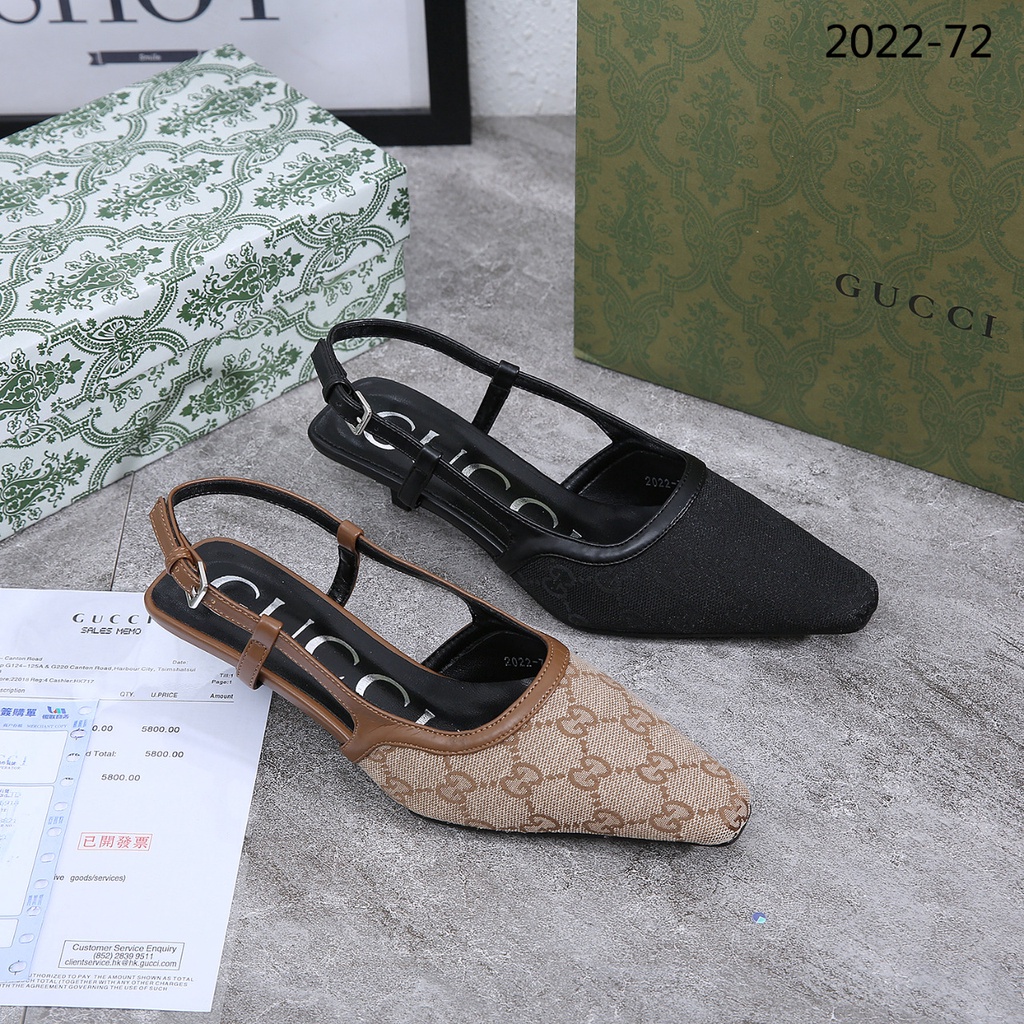 Gucci Slingback Heels #2022-72