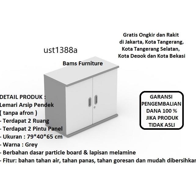 

Lemari Arsip Lemari Dokumen Pendek Pintu Panel Tipe Ust1388A Terlaris