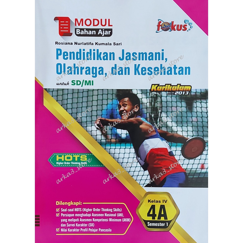 Lks Fokus PJOK Kls 4 SD/MI Semester 1