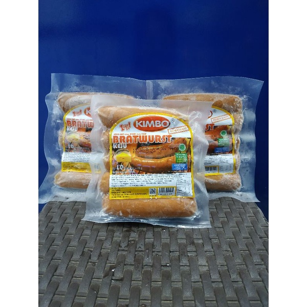 

Kimbo Bratwurst Cheese 500gr