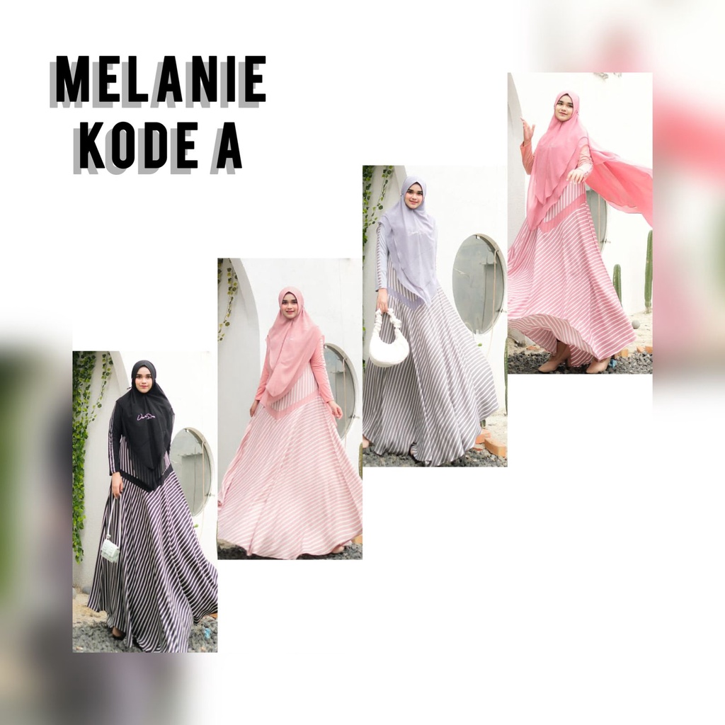 (BISA COD) Melanie A by Viendra Syari Original