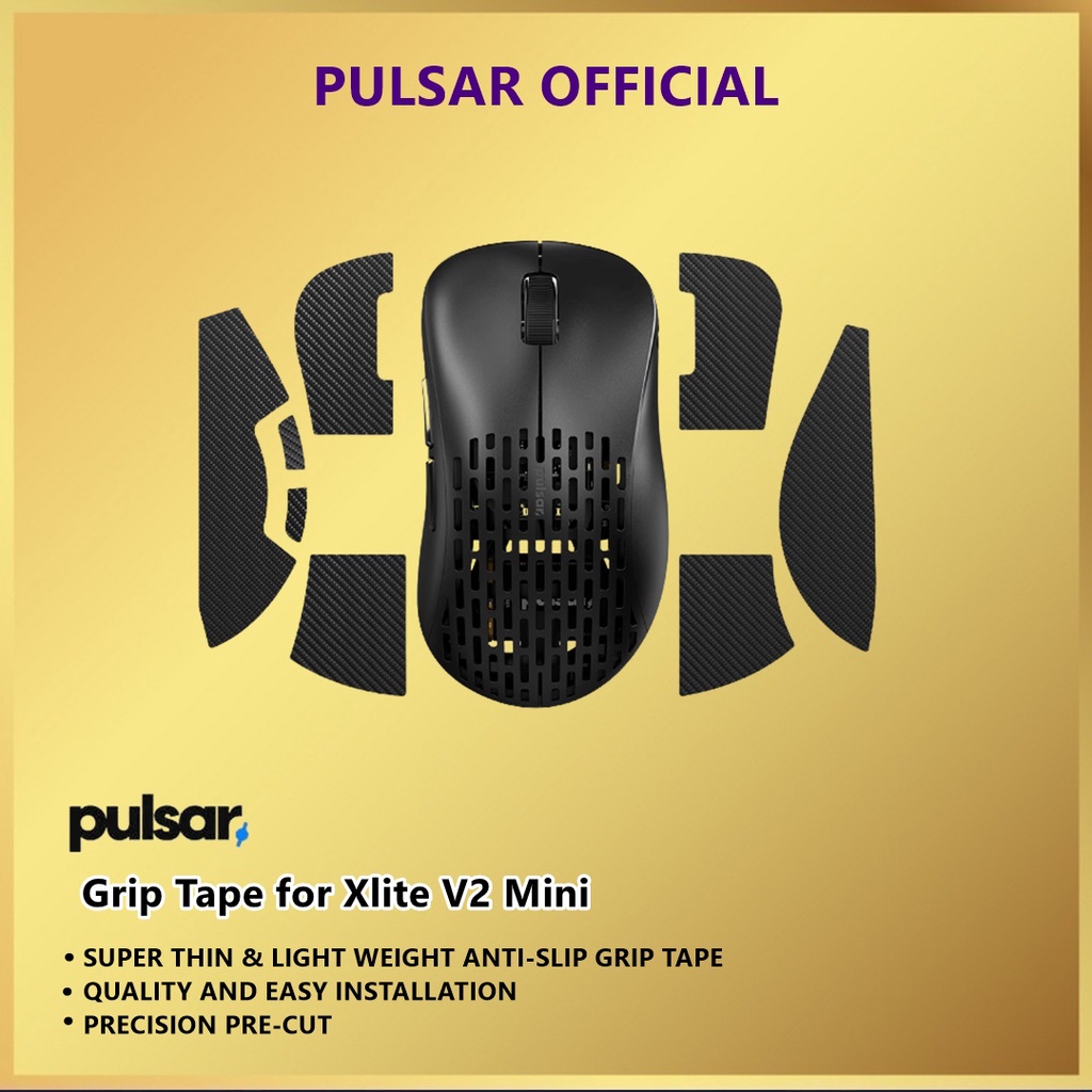 Pulsar Grip Tape Thin Anti-Slip for Xlite V2 Mini Wireless