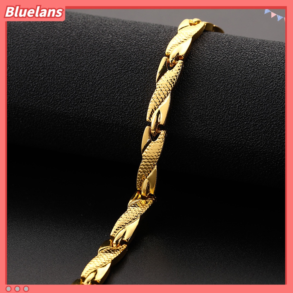 Bluelans Gelang Terapi Penyembuhan Energi Magnetik Model Putar Untuk Unisex