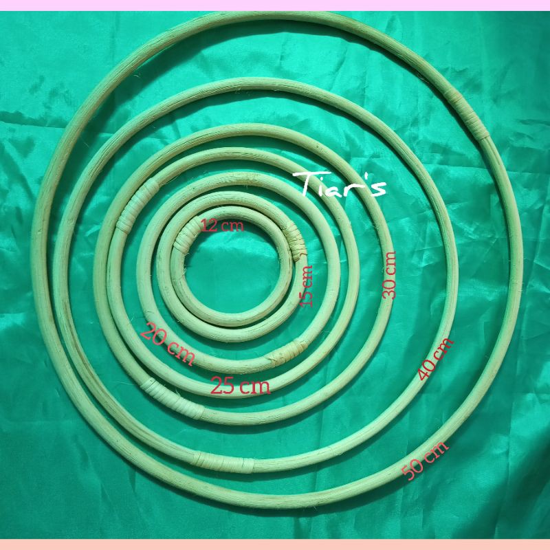 Ring rotan 12 cm- 50 cm