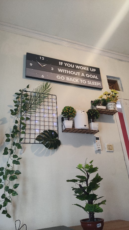 Gege Gift | Daun Monstera Artificial Daun Hias Palem Tanaman Hias Dekorasi Rumah Kamar Ruangan Cafe