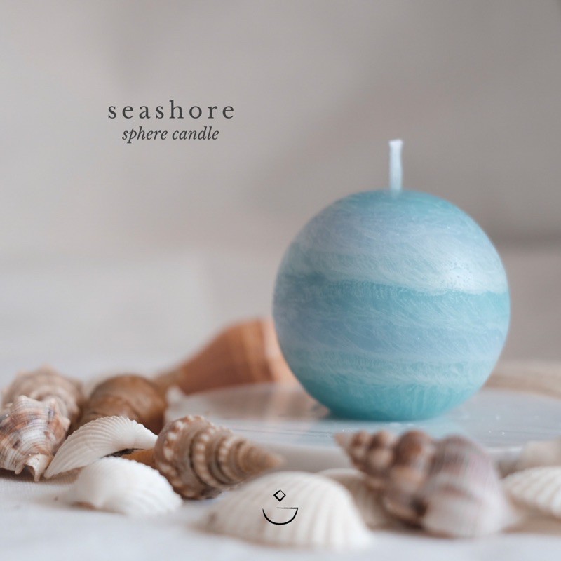 HOOGAH Sphere Candle - SEASHORE
