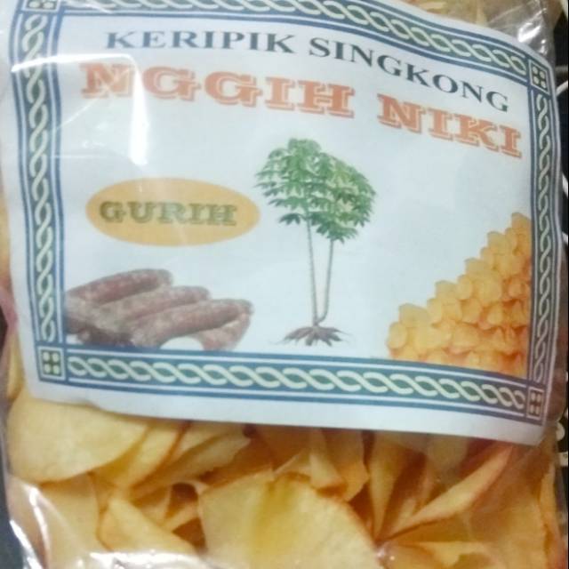 

Keripik singkong Nggih Niki,berat 350gram