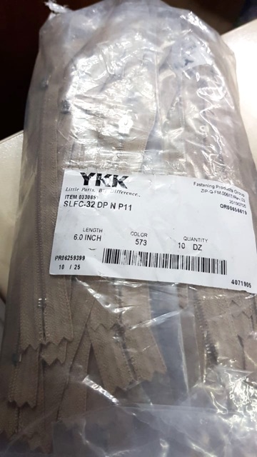 Resleting YKK SFC-32 EKO 6” (15 cm)- 10 Lusin