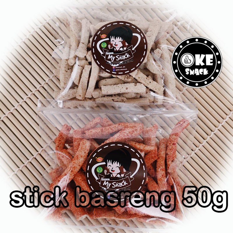 Stick Basreng Mini Ori Pedas 40g