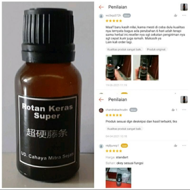 Rotan Keras Super Pembesar Alat Vital Terbaik