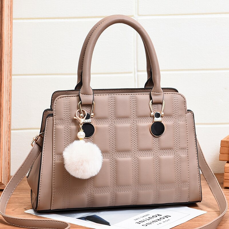 Koleksi Baru Fashion Wanita Tas ibu ibu kondanganFashion Warna Murni Tas Selempang Diagonal Cross Re