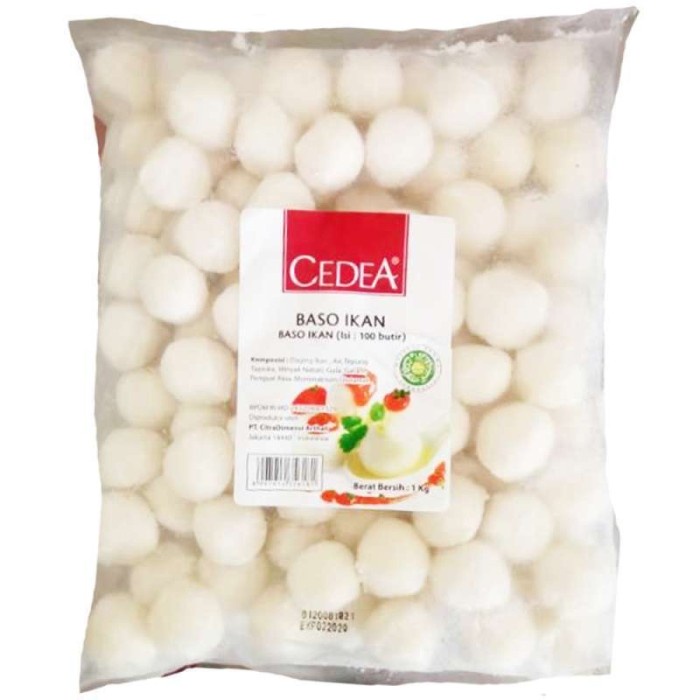 

Cedea Bakso Ikan Mini 100 Pcs