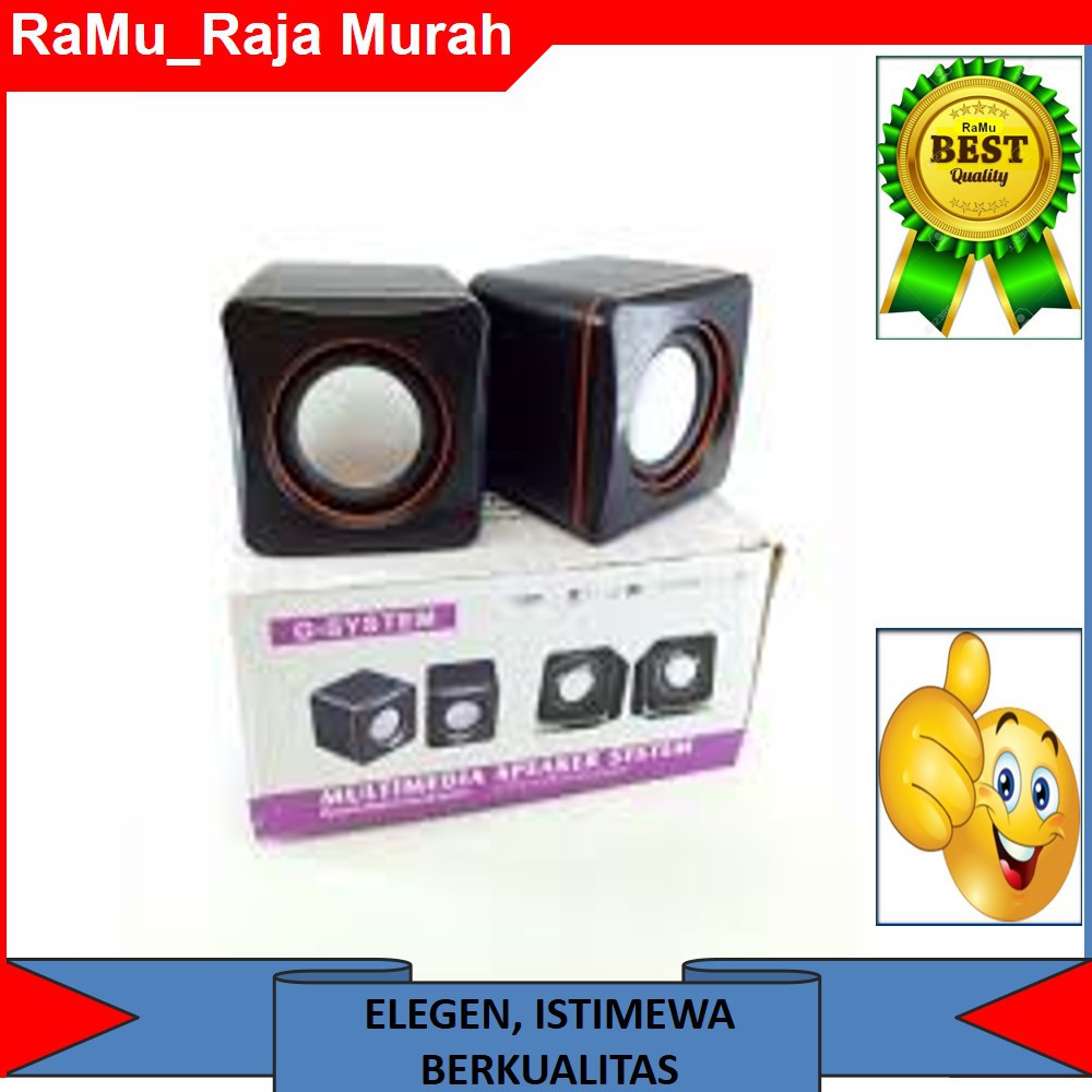SPEAKER MINI MULTIMEDIA KOMPUTER / LAPTOP SPEAKER MINI NEW