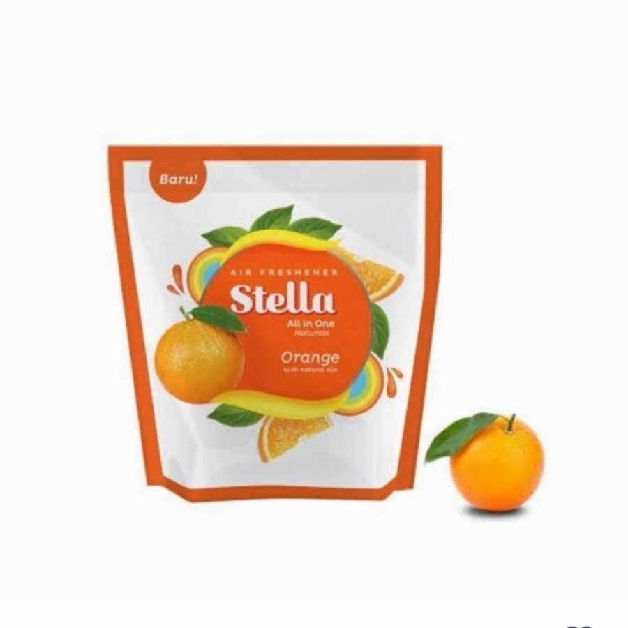 STELLA Pengharum Ruangan / Stella Air Freshener All in One 42g +13g (55gram) KEMASAN BARU ISI LBH BYK