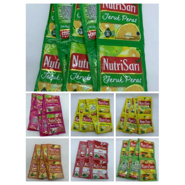 

Nutrisari sachet all varian