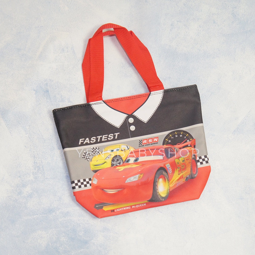 [Clearance] Tote Bag Anak / Tas Motif Cars 2039