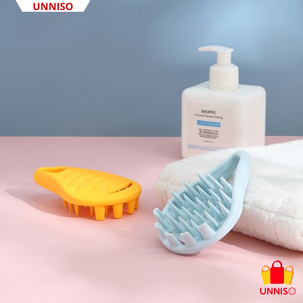 UNNISO - Sisir Keramas Silicone SK8