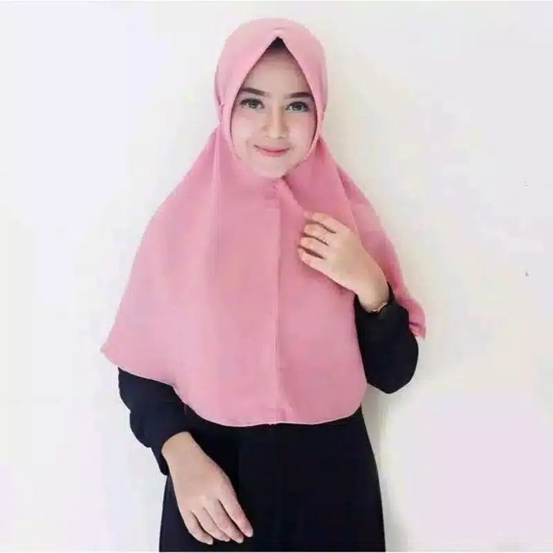 ( simta ] JILBAB BERGO MARYAM PED TALI KHIMAR HIJAB INSTAN