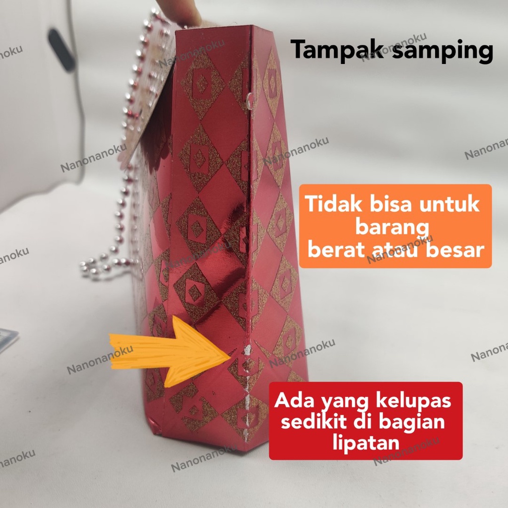 Paperbag Bentuk Tas SEDANG Kilat Goodie Bag Tas Souvenir