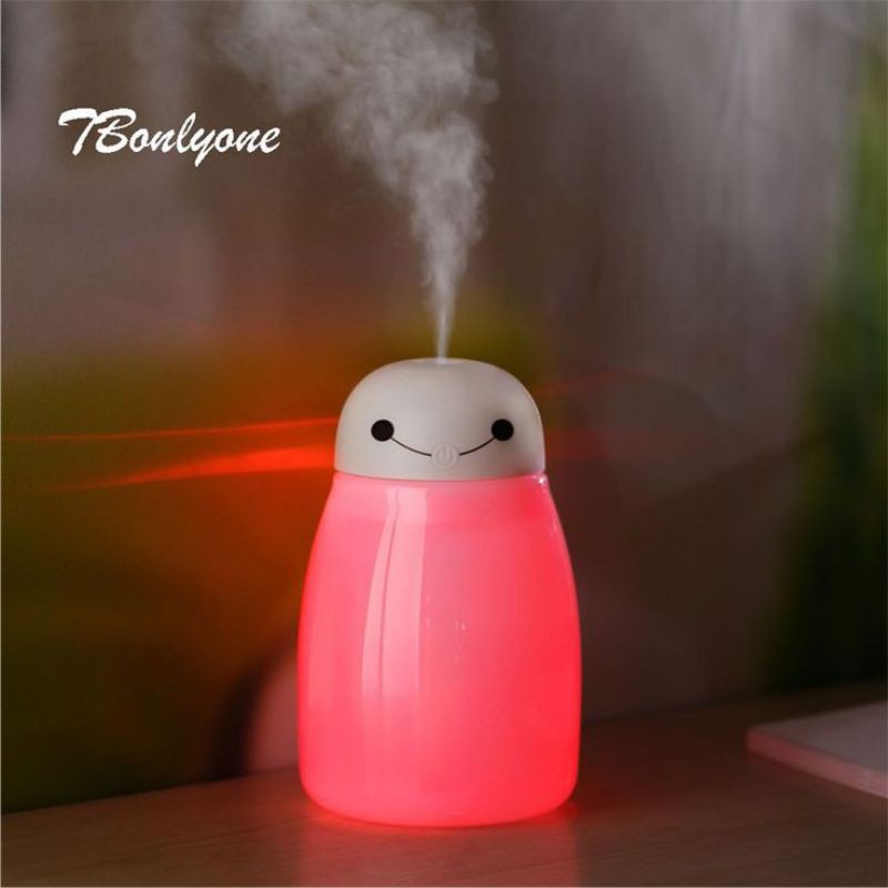 Humidifier Diffuser Lucu Aromaterapi Aromatherapy Lampu Tidur Disfuser Ultrasonic Taffware 400ml