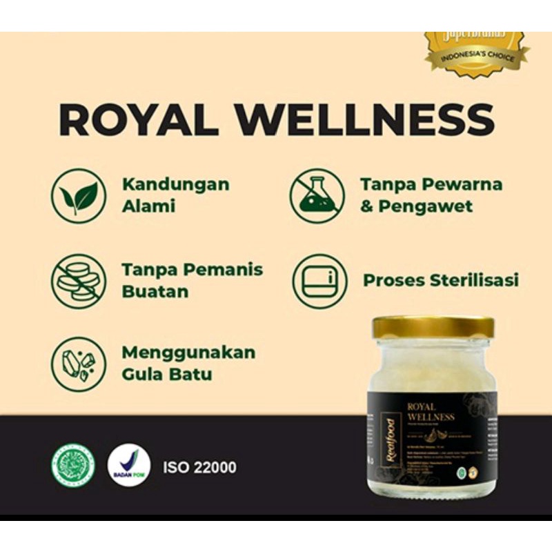 

Realfood triple RW minuman sarang burung walet + immune booster