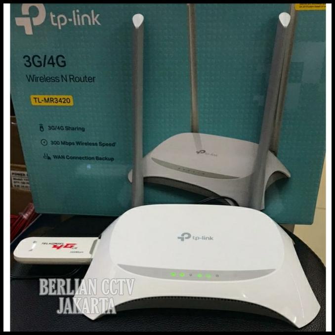 Paket Internet Cctv Router Tp-Link + Modem 4G /5G
