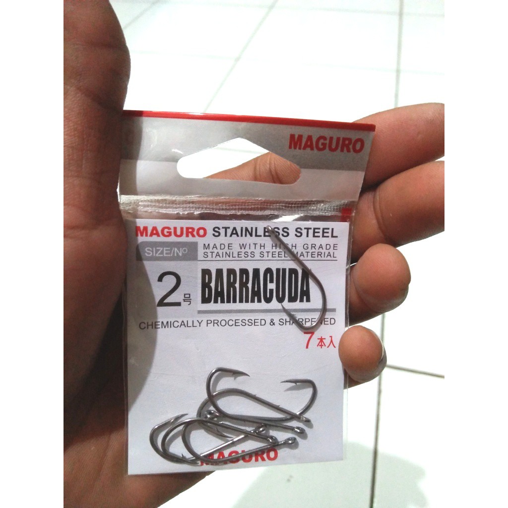 MAGURO BARACUDA SIZE 2 SIZE BESAR KAIL LEHER PANJANG