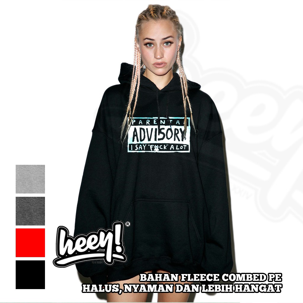 JAKET BIG SIZE HOODIE PARENTAL ADVISORY FUNNY CAT MARIO READY JUMBO 2XL 3XL 4XL 5XL