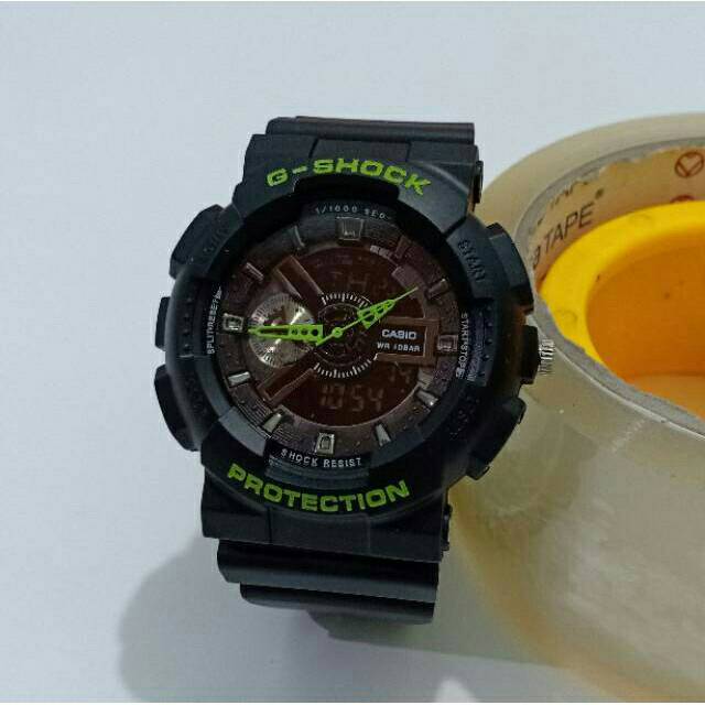 Ready 7 Warna Jam Tangan Pria Casio G-Shock GA110A Strap Rubber