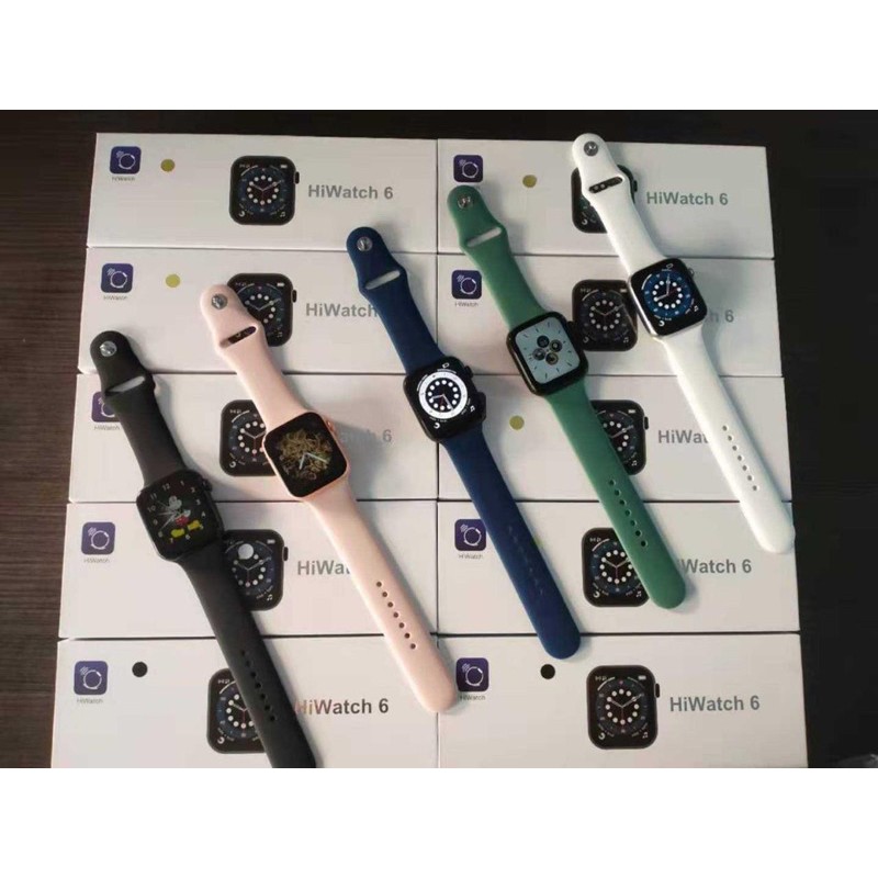 Bisa COD SmartWatch T500+ Plus Hiwatch 6 Original Full Screen Series 6 Wa Tlp Support IOS Android