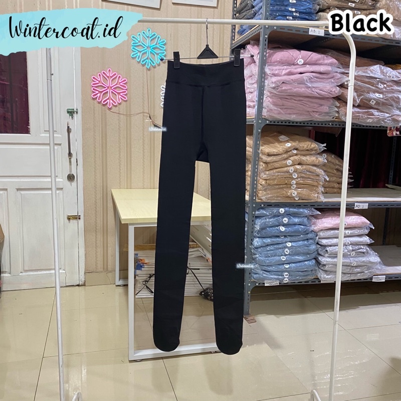 Thermal legging import (bukan lokal) close toe 300 gram celana winter musim dingin hangat inner dalaman gunung slim tight tights