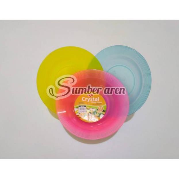 Piring Pisin Lepek Kecil Mini Plastik Murah Perlusin