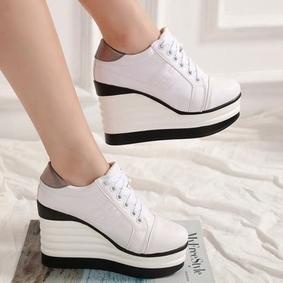 Big Sale.. SEPATU SNEAKERS AJ17 WANITA WEDGES BOOTS BOOT SNEAKER HAK TINGGI HIGH HEEL WEDGES SEPATU 