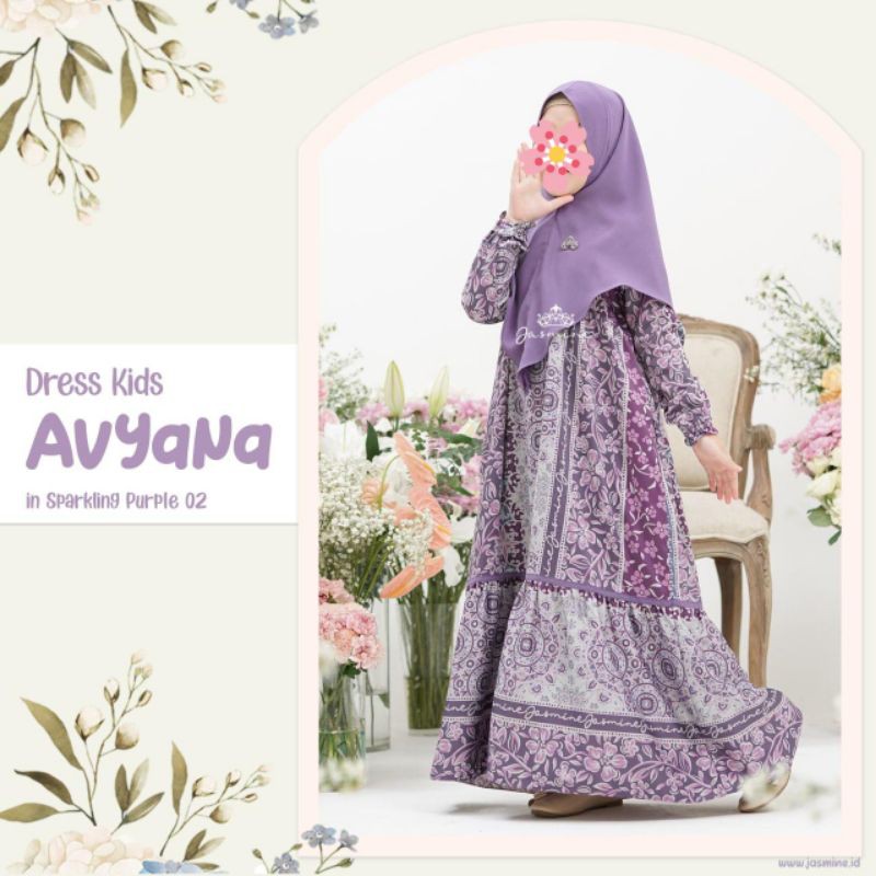 AVYANA KIDS DRESS (GAMIS) JASMINE BY LIDIA HADIWINOTO