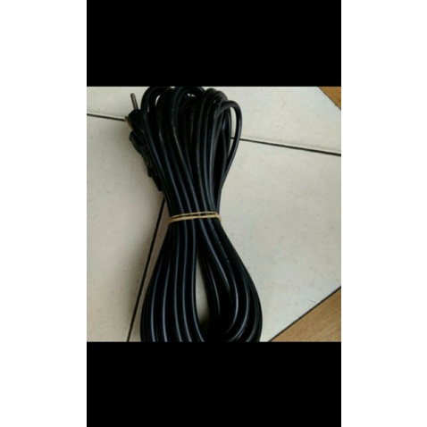 kabel power ac buntung bulat panjang 2meter jual per/10pcs