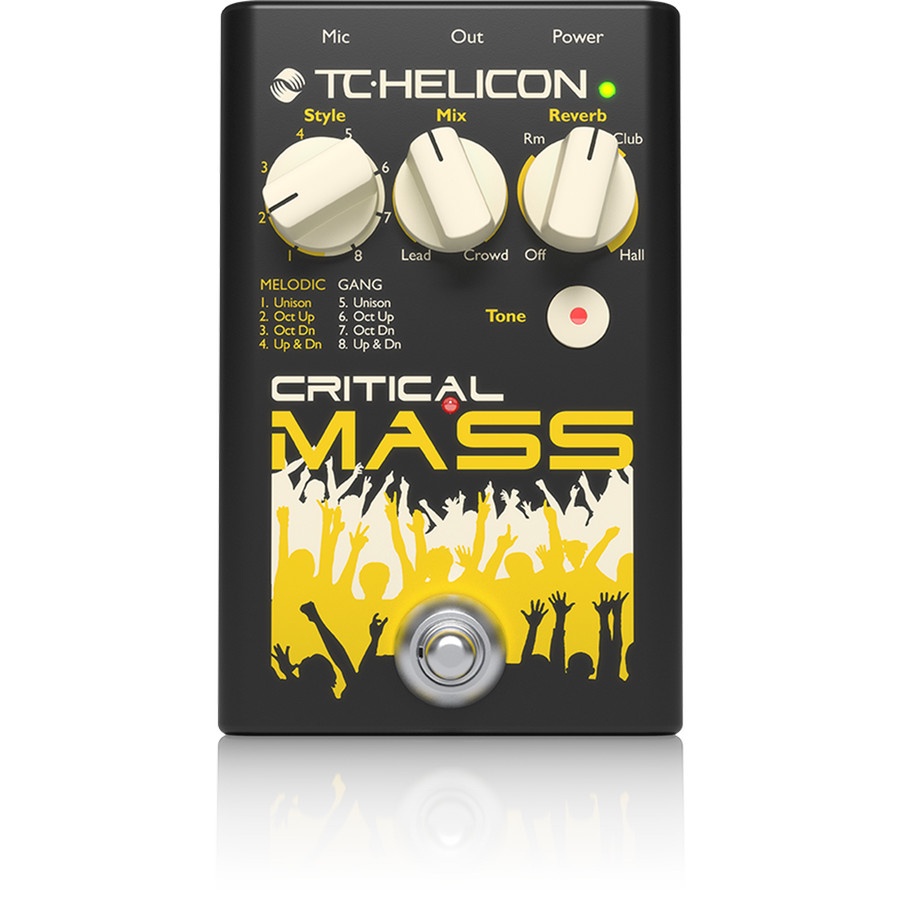 Tc Helicon Critical Mass Vocal Effects