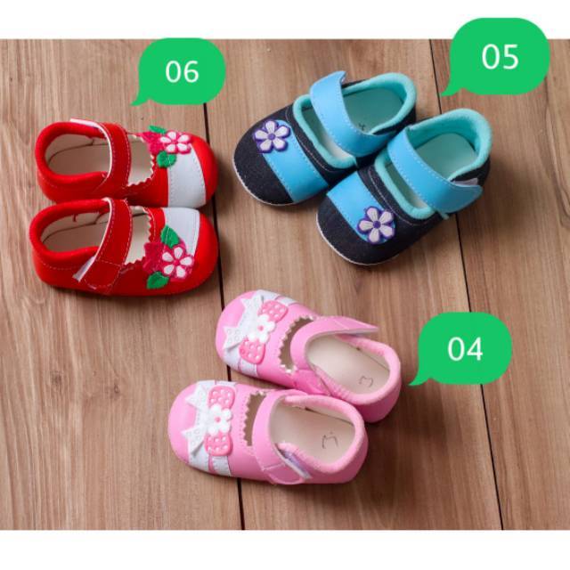 Sepatu bayi Untuk perempuan usia 0-9 bulan | Shopee Indonesia