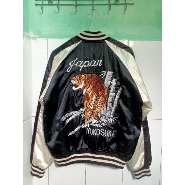 SUKAJAN JAKET TORA BAMBOO JAPAN YOKOSUKA