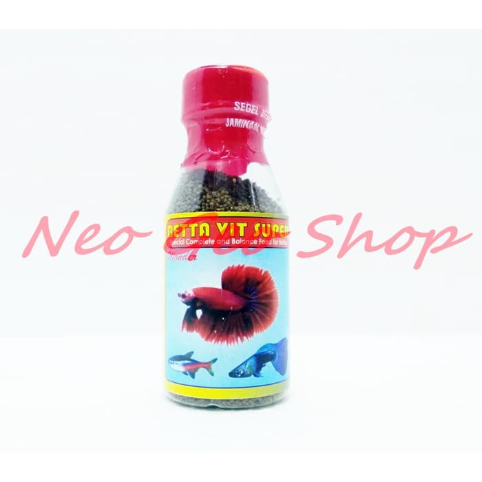 

Promo PAKAN MAKANAN IKAN CUPANG GUPPY HIAS BETTAVIT BETAVIT Murah